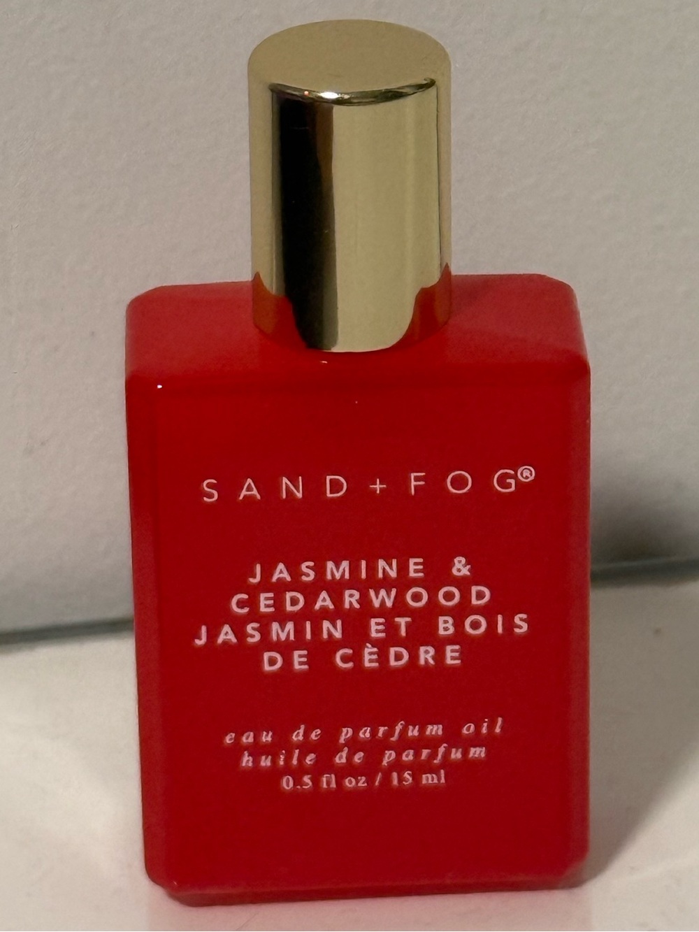 Sand+Fog Jasmine & Cedarwood Red Eau de Parfum Oil
